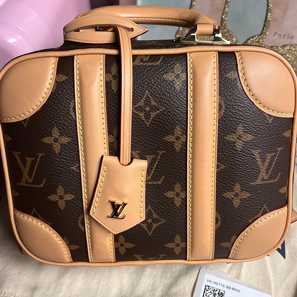 New Authentic Monogram Valisette BB